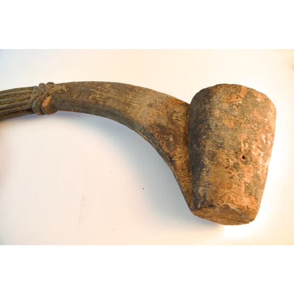 Fabulous Museum Quality 16" Early 19th Century Tibetan Medicine Shaman Ladle - Picture 3 of 7